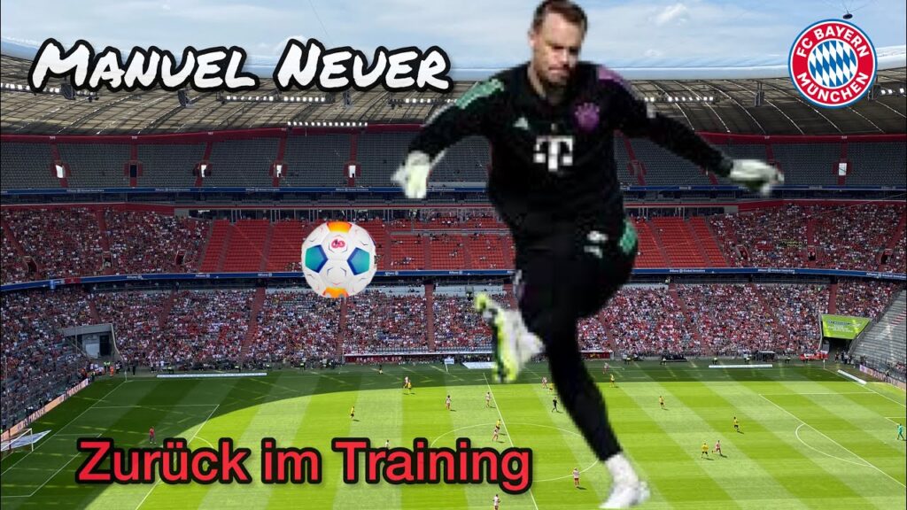 Manuel Neuer mit Glanzparaden zurück im Training | FC Bayern München