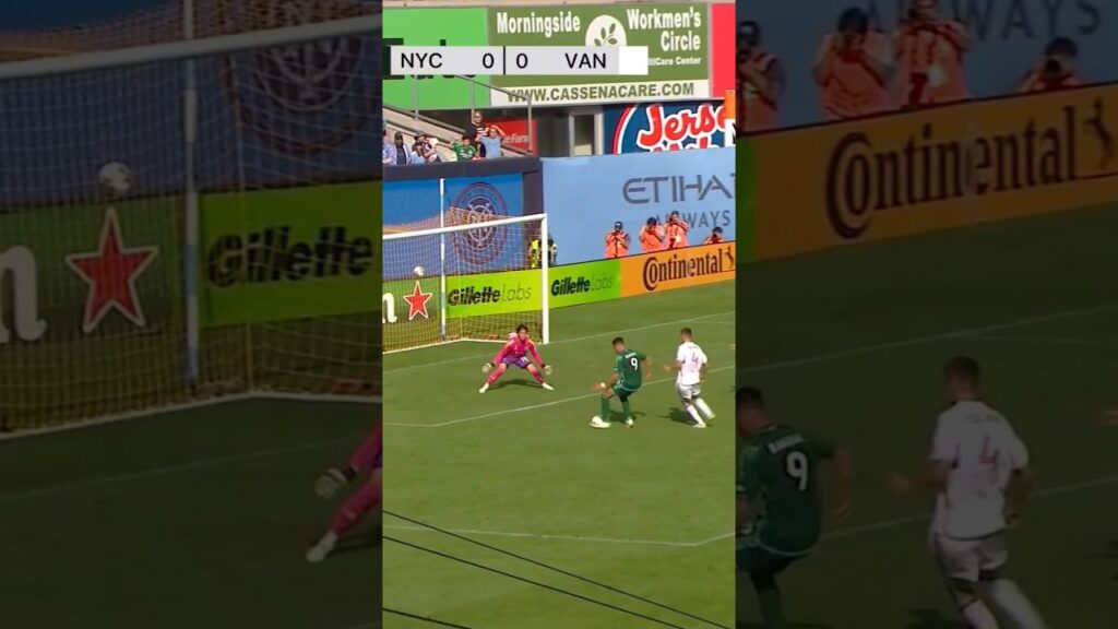 Monsef Bakrar goal vs Vancouver #newyorkcity #football @Kickoffchronicles1