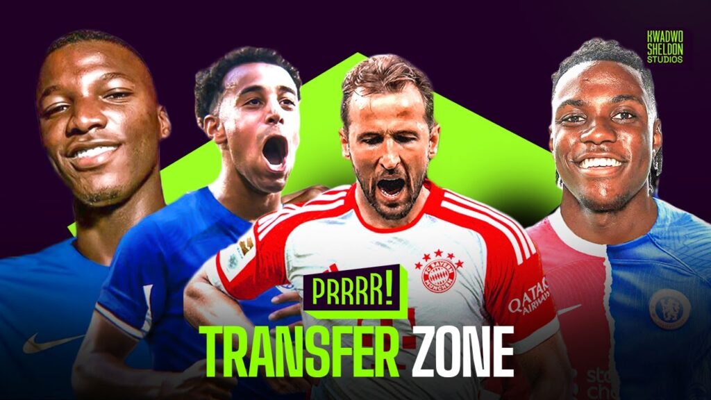 Harry Kane to Bayern + Tyler Adams to Chelsea + Chelsea and Liverpool battle for Lavia.