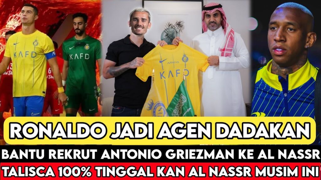 AGEN DADAKAN❗Ronaldo Bantu Al Nassr Datangkan Antonio Griezman 🤝 Ambisi Ronaldo Puncaki Klasmen SPL