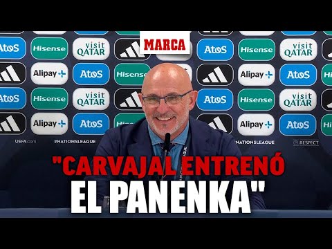 De la Fuente: "Carvajal había entrenado el lanzamiento a lo Panenka"I MARCA