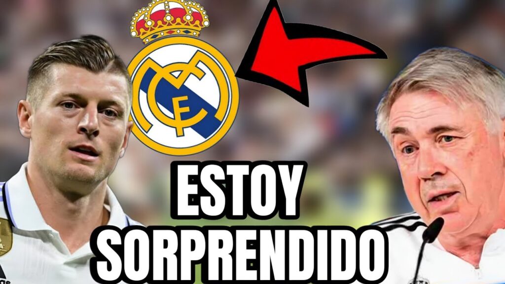 ¡OH MI! ESPAÑA SORPRENDE CON TONI KROOS ¡CELEBRADO EL MULTITUD DEL REAL MADRID!