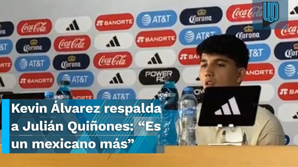 🇲🇽🚨 Kevin Álvarez respalda a Julián Quiñones: “Es un mexicano más”  🇲🇽🚨