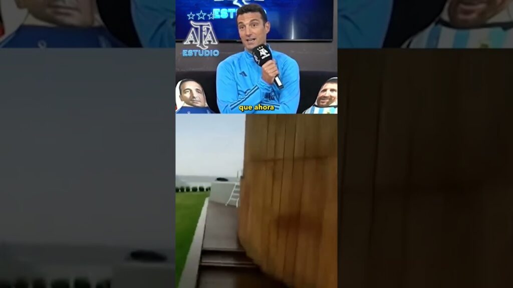Scaloni en MTV Cribs 🤣 #scaloni #seleccion #argentina #mtv #afaestudio