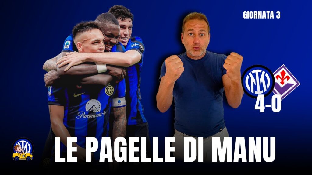 CHE GIOCATORE MARCUS THURAM !! | LE PAGELLE DI MANU ep. 3 | INTER 4-0 FIORENTINA