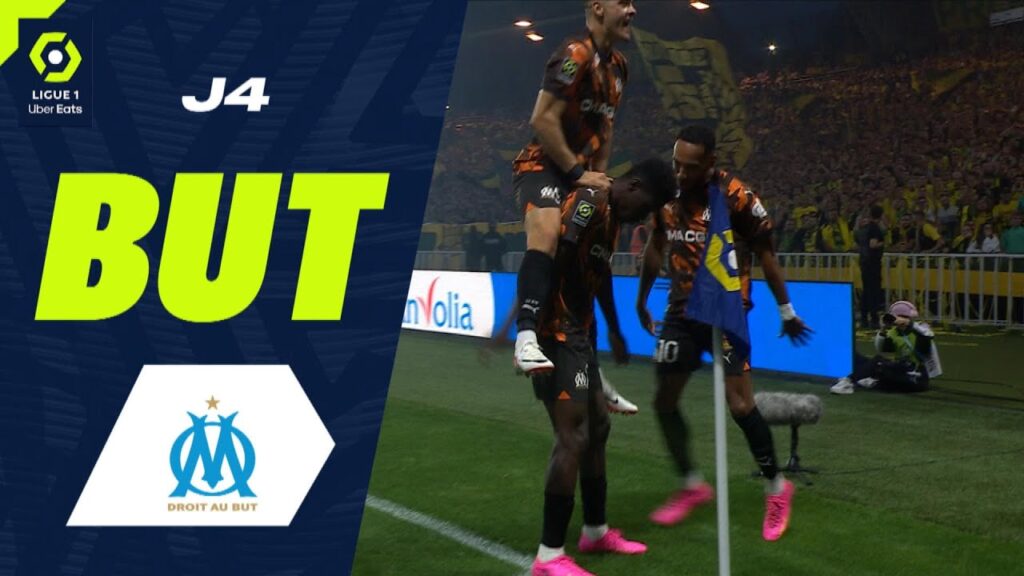 But Ismaila SARR (4′ – OM) FC NANTES – OLYMPIQUE DE MARSEILLE (1-1) 23/24 But Ismaila SARR (4' - OM) FC NANTES - OLYMPIQUE DE MARSEILLE (1-1) 23/24