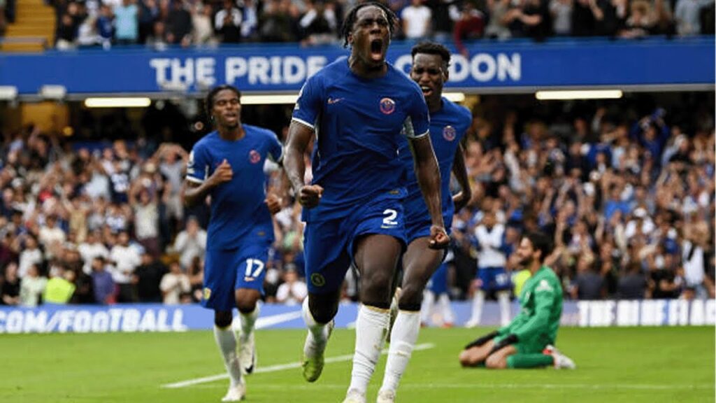 Axel Disasi First Goal for Chelsea | Chelsea vs Liverpool 2023