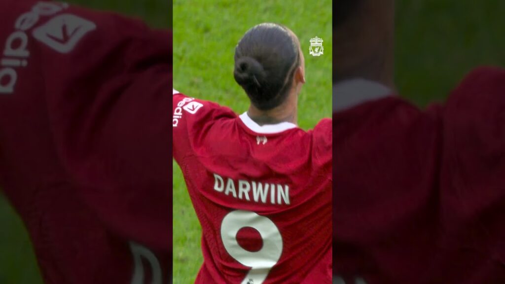 Núñez with the winner for Liverpool! #LFC #Shorts