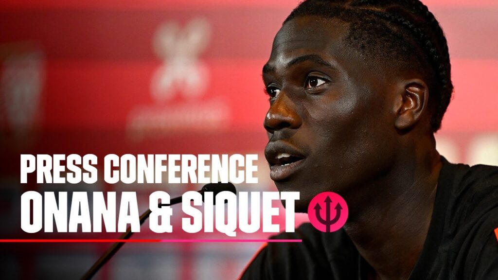 RED DEVILS  | Press conference Amadou Onana & Hugo Siquet