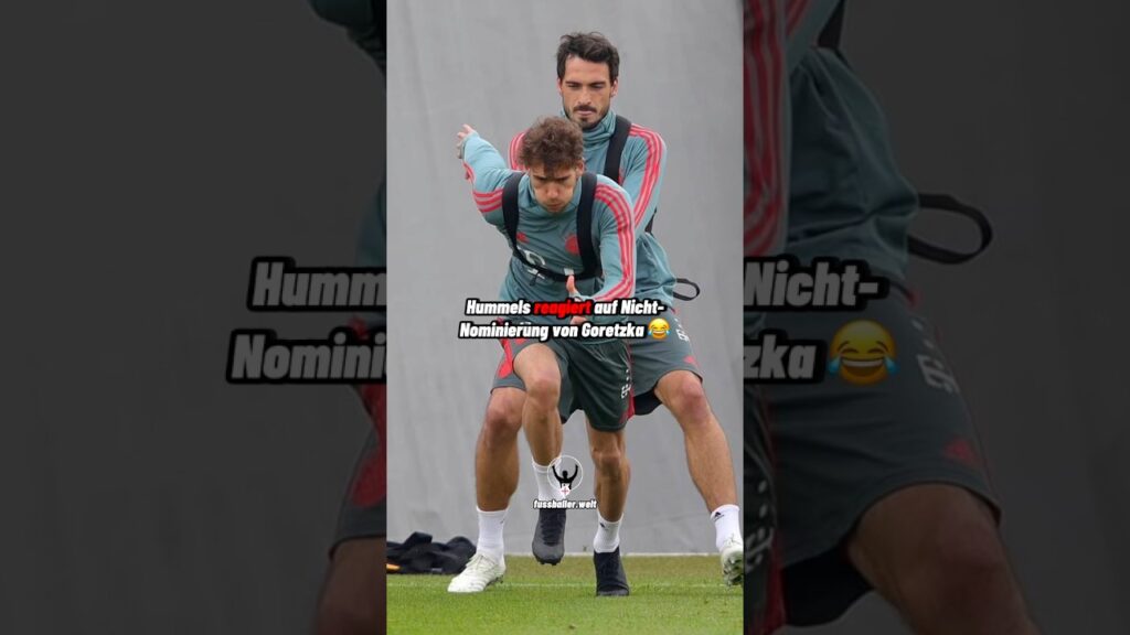 Hummels reagiert auf Nicht-Nominierung von Goretzka 😂