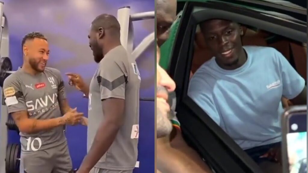 Rencontre entre Neymar et Kalidou Koulibaly. Edouard Mendy 🦁🇸🇳sympathise avec les fans 🤩🤩