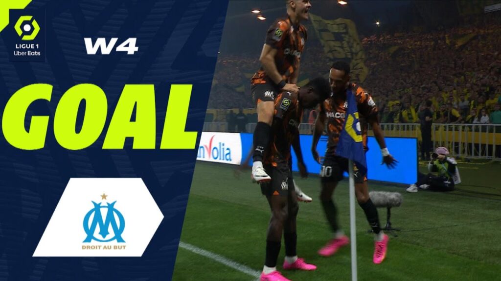 Goal Ismaila SARR (4′ – OM) FC NANTES – OLYMPIQUE DE MARSEILLE (1-1) 23/24 Goal Ismaila SARR (4' - OM) FC NANTES - OLYMPIQUE DE MARSEILLE (1-1) 23/24