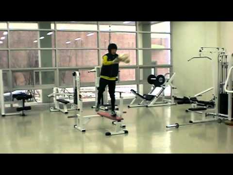 Carlão - Academia - Trabalho de Perna com Punho - GK Cho Hyun Woo