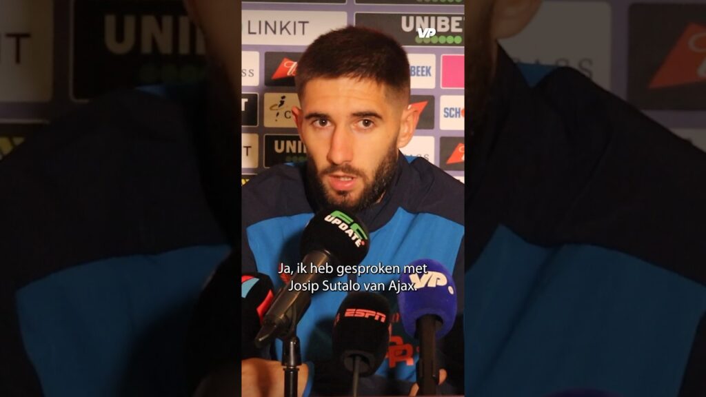 Ivanusec kijkt uit naar de wedstrijden tegen 𝐯𝐫𝐢𝐞𝐧𝐝 en 𝐜𝐨𝐧𝐜𝐮𝐫𝐫𝐞𝐧𝐭 Josip Sutalo. 💥