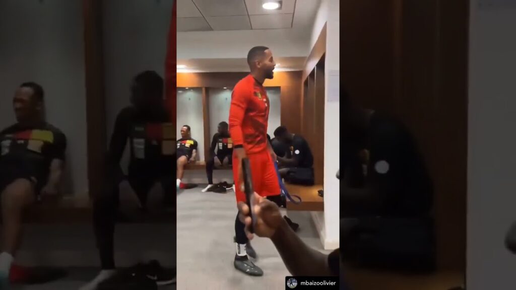 L'ambiance dans la tanière de nos Lions Indomptables 🇨🇲🦁⚽️🔥🔥🤣