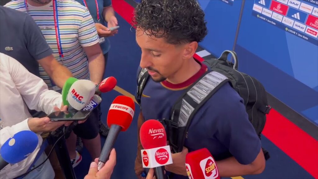 Marquinhos évoque sa nomination pour le brassard de capitaine