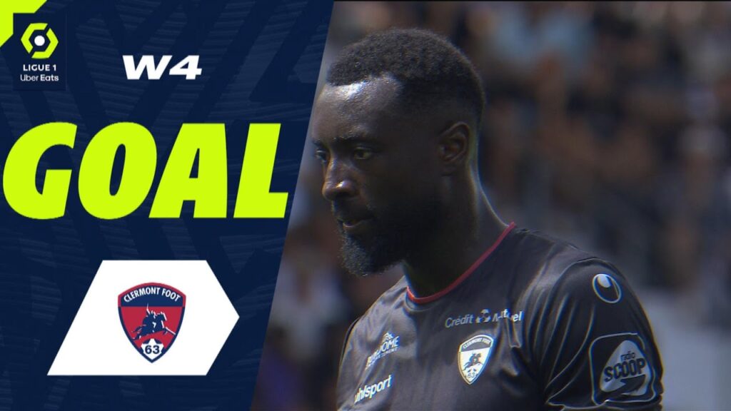 Goal Grejonh KYEI (34' pen - CF63) TOULOUSE FC - CLERMONT FOOT 63 (2-2) 23/24