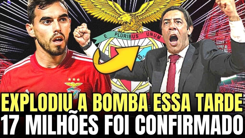 😱🔥RICARDO HORTA! A BOMBA EXPLODIU ESSA TARDE E FOI CONFIRMADO! NOTÍCIAS DO BENFICA! BENFICA