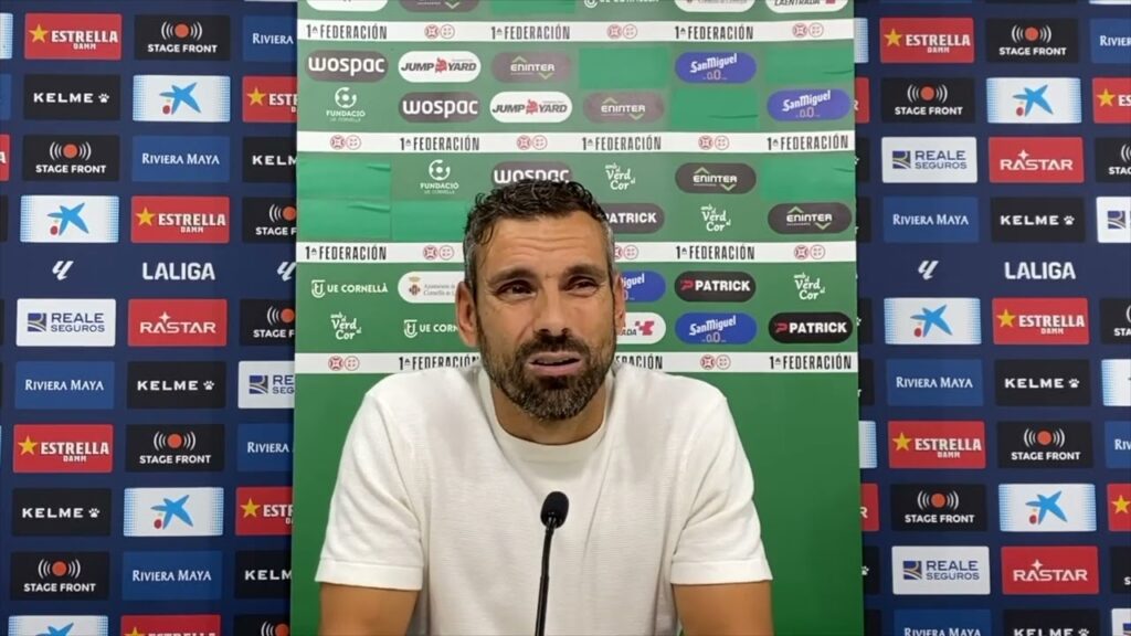 Rueda de prensa Carlos Martínez #CornellàFuenla