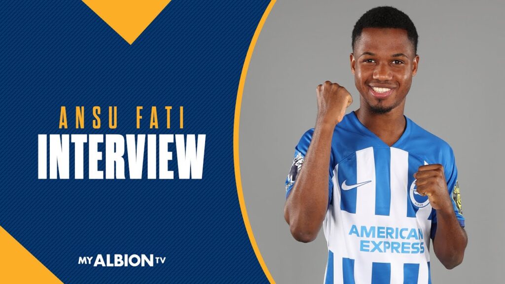 Ansu Fati’s First Brighton Interview