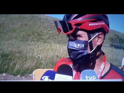 Egan feliz por el trabajo de carlos rodriguez hoy etapa 9 tour 2023