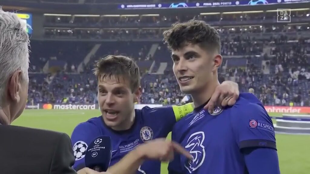 Azpilicueta crasht das Havertz-Interview | DAZN