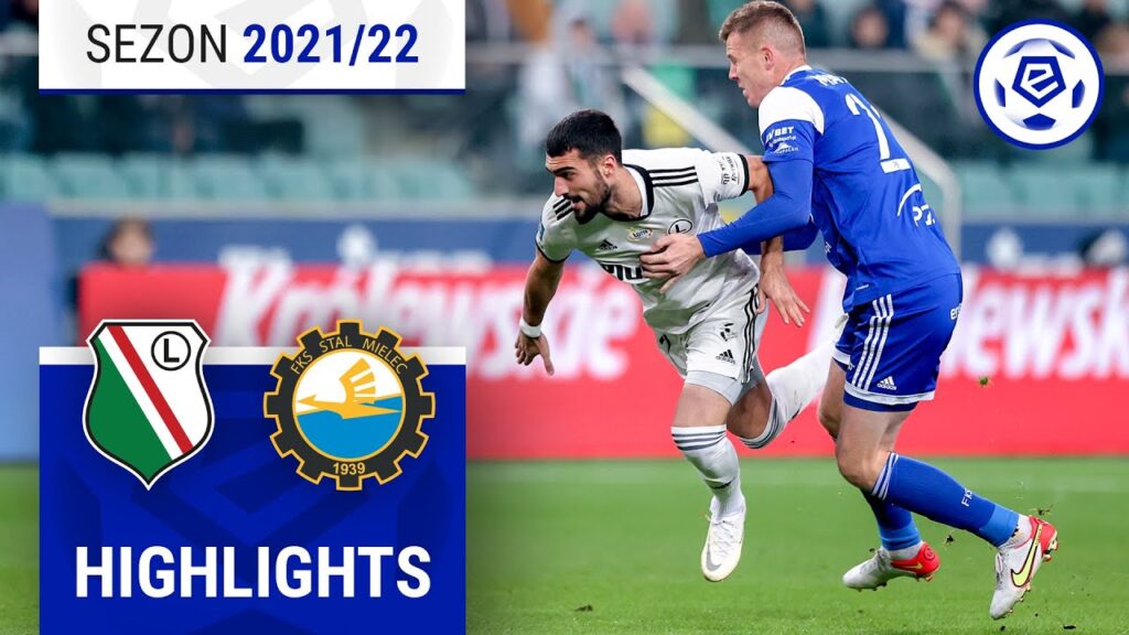 Legia Warszawa - Stal Mielec 1:3 | SKRÓT | Ekstraklasa 2021/22 | 14. Kolejka
