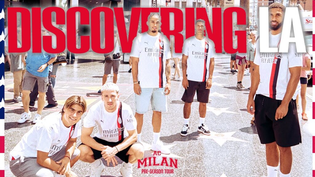 Rossoneri Discovering L.A. 🇺🇸 | Stars & Superheroes ⭐🦸‍♂️