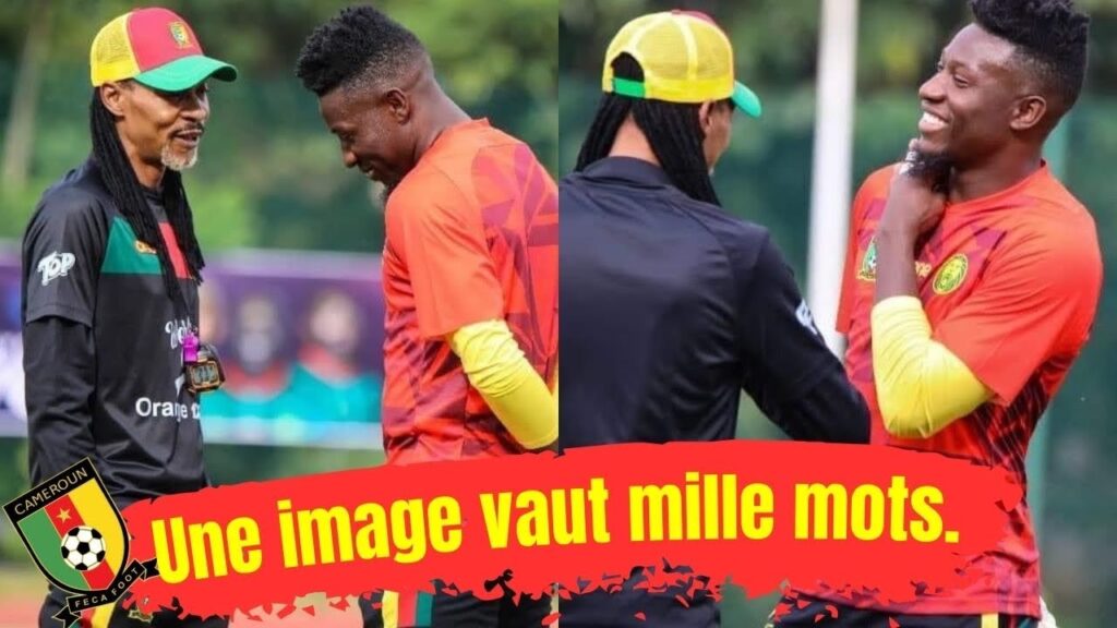 André Onana et Rigobert Song jouent sur les côtés.