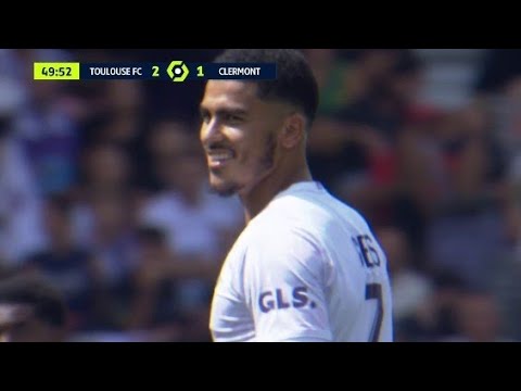 Toulouse FC vs Clermont Foot 63 2-2 Zakaria Aboukhlal & Frank Magri score in draw Match recap