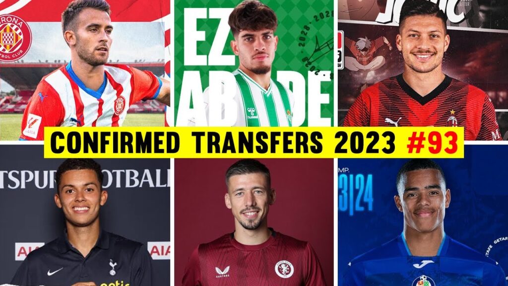 CONFIRMED SUMMER TRANSFERS 2023 FT. MASON GREENWOOD, LUKA JOVIC, ERIC GARCIA PART.93