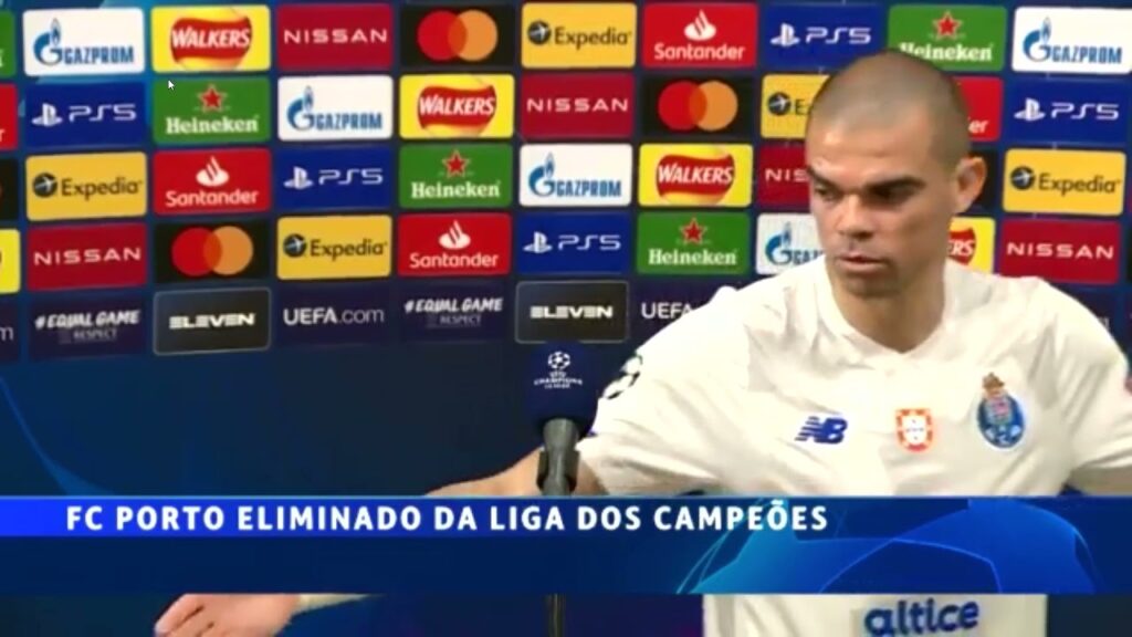Pepe IRRITADO após jogo com o CHELSEA