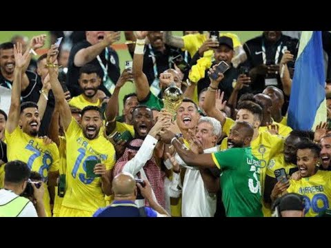 Al Hilal Vs Al Nassr 1-2 Highlights  Arab Club Champions Cup  #RajaCasablanca #Ronaldo #ArabCup. 