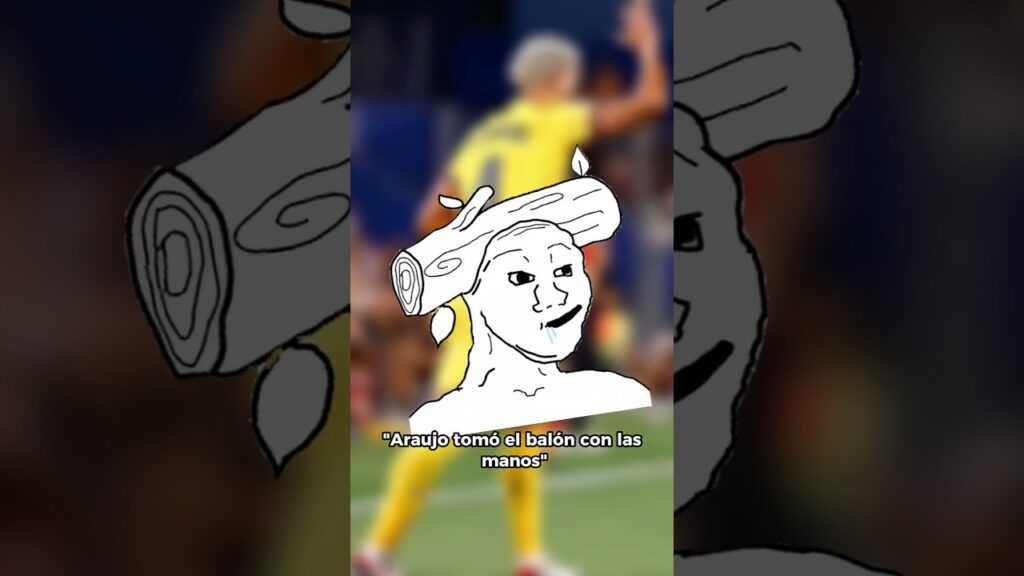 FC Barcelona | LA MANO DE ARAUJO 😪 #fcbarcelona