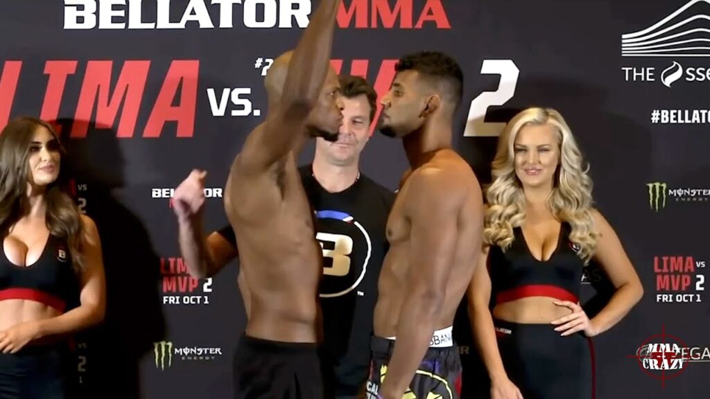 Bellator 267: Douglas Lima vs. Michael Page 2 weigh in face off