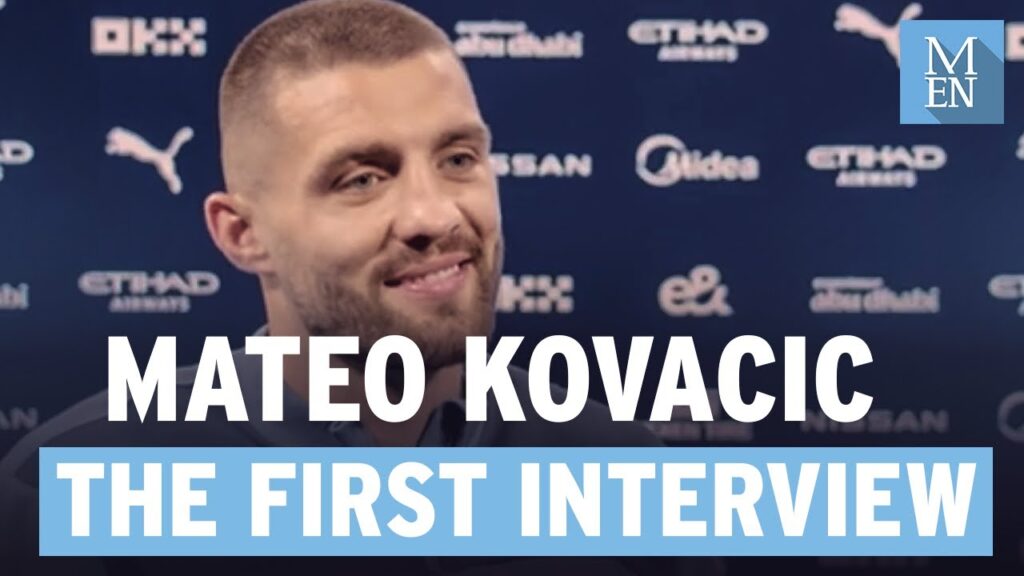 Mateo Kovacic's first interview as a Manchester City player
