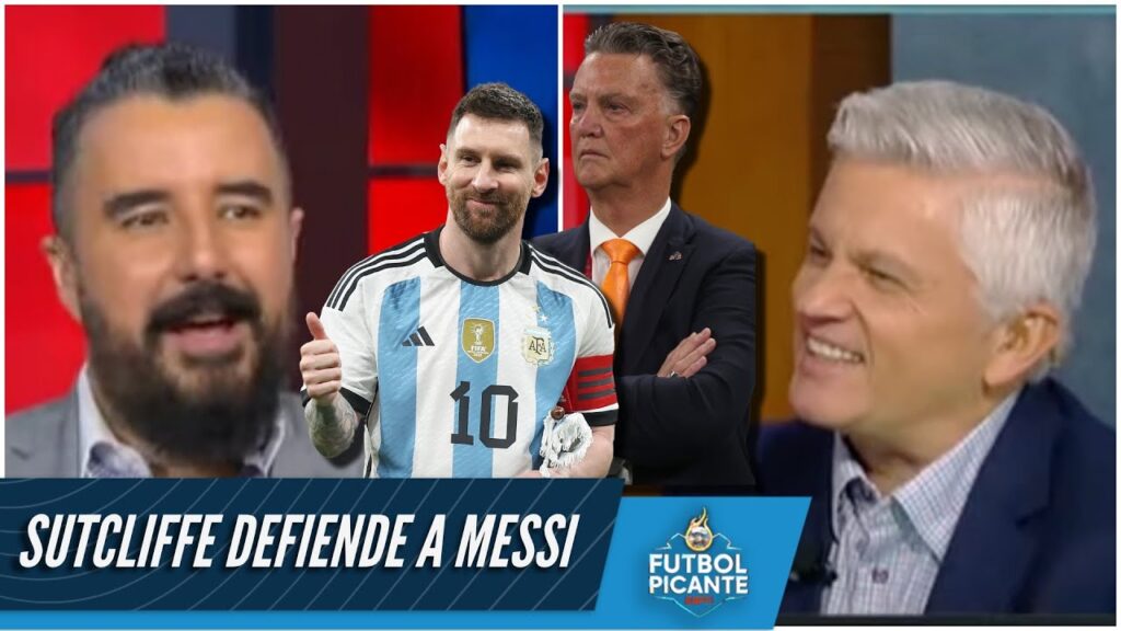 Álvaro Morales y John Sutcliffe EXPLOTAN por declaraciones de VAN GAAL sobre MESSI | Futbol Picante Álvaro Morales y John Sutcliffe EXPLOTAN por declaraciones de VAN GAAL sobre MESSI | Futbol Picante