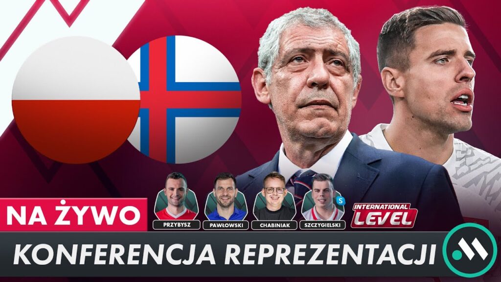 FERNANDO SANTOS I JAN BEDNAREK: KONFERENCJA PRZED POLSKA - WYSPY OWCZE LIVE