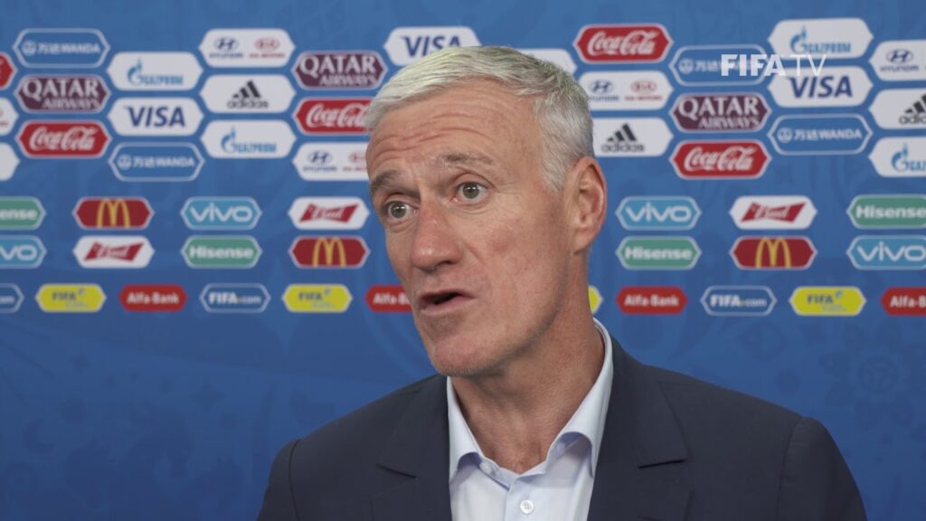 Didier DESCHAMPS – France - Final Draw Reaction
