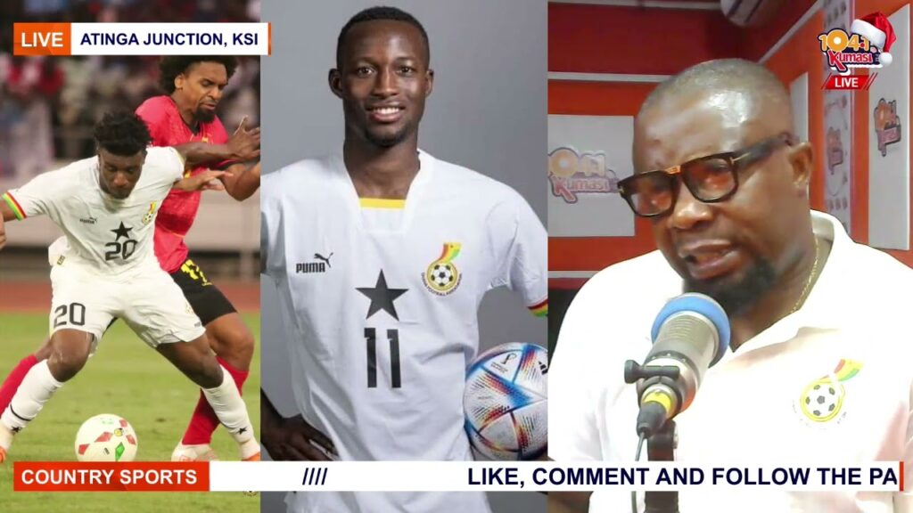 WOOW🔥: Osman Bukari superb equalizer - Chris Hughton is a master tactician for de Black Stars - Siu😂