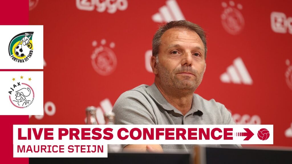 🎙️  LIVE 14:00 | Persconferentie Maurice Steijn in aanloop naar Fortuna Sittard - Ajax