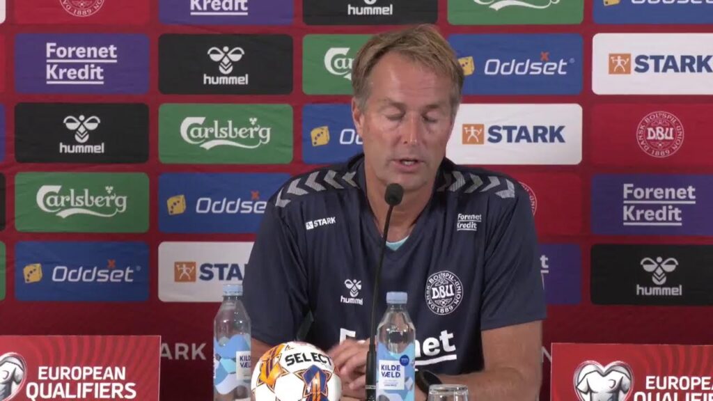 Pressemøde: Dagen før kampen mod San Marino