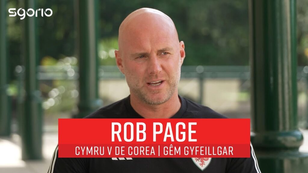 Rob Page | MD-1 Cymru v De Corea | Wales v South Korea