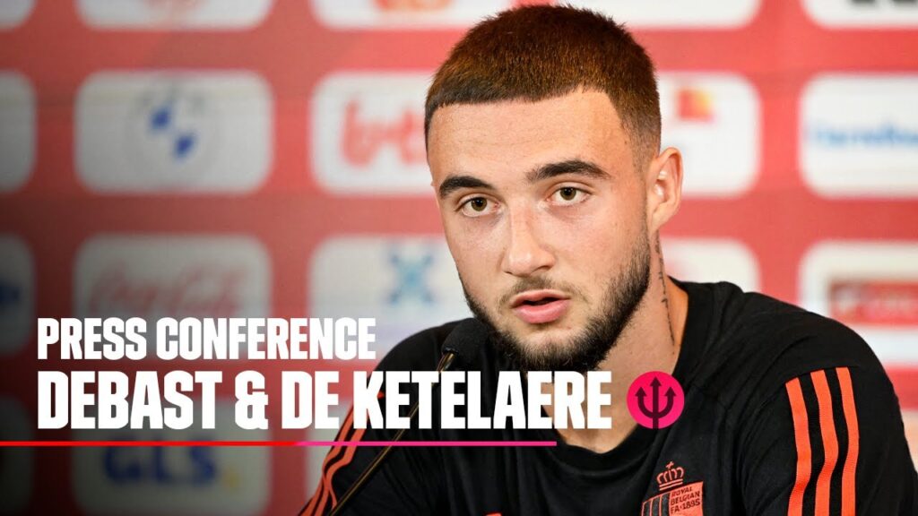 RED DEVILS | Press conference Zeno Debast & Charles De Ketelaere RED DEVILS | Press conference Zeno Debast & Charles De Ketelaere