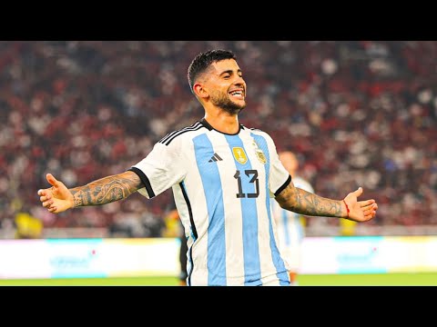 Cristian Romero Goal vs Indonesia | Argentina vs Indonesia.