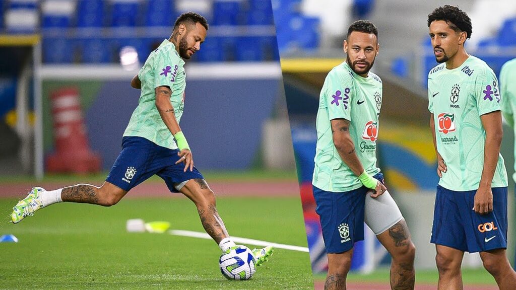 Neymar is BACK! Skills in Brazil Training with Rodrygo, Casemiro, Raphinha