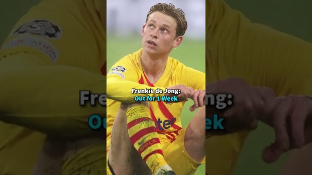 Barcelona Have Serious Injury Problems 🤕