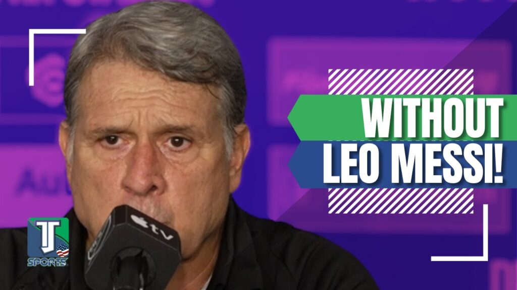 Gerardo Martino's PLAN to REPLACE Lionel Messi during the FIFA Window & the game AGAINST Sporting KC