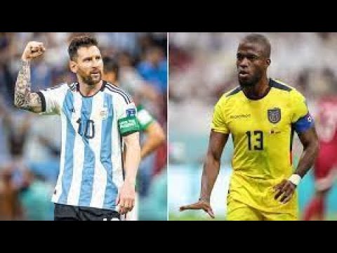 LA PREVIA ARGENTINA VS ECUADOR, MESSI VS ENNER VALENCIA