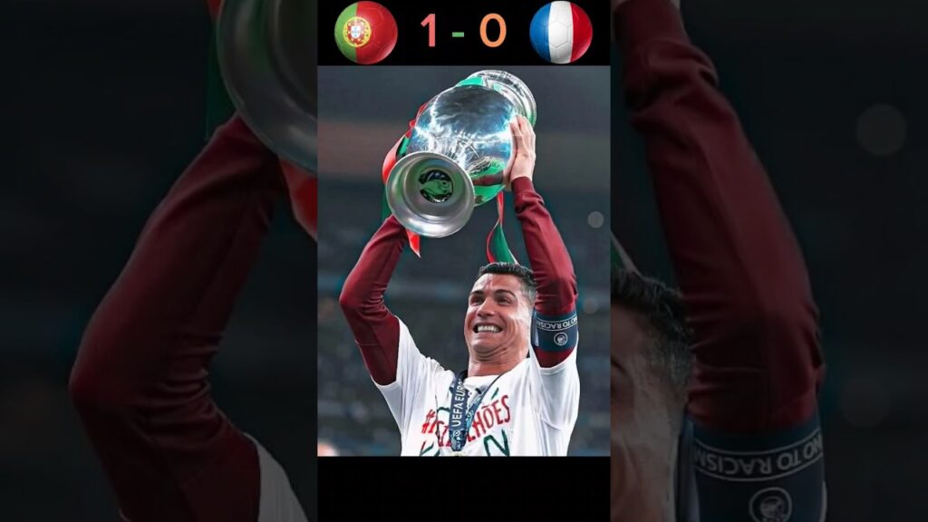 Portugal vs France 2016 UEFA Euro Final Highlights #youtube #shorts #football #cr7